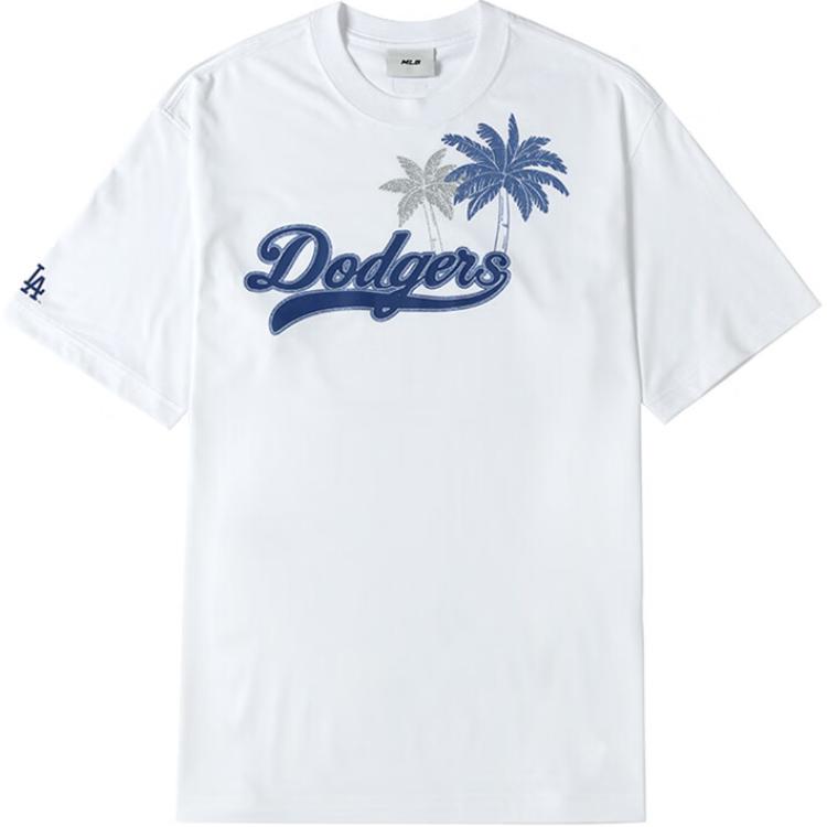 New MLB T Shirts Unisex White 3ATSX0343-07WHS