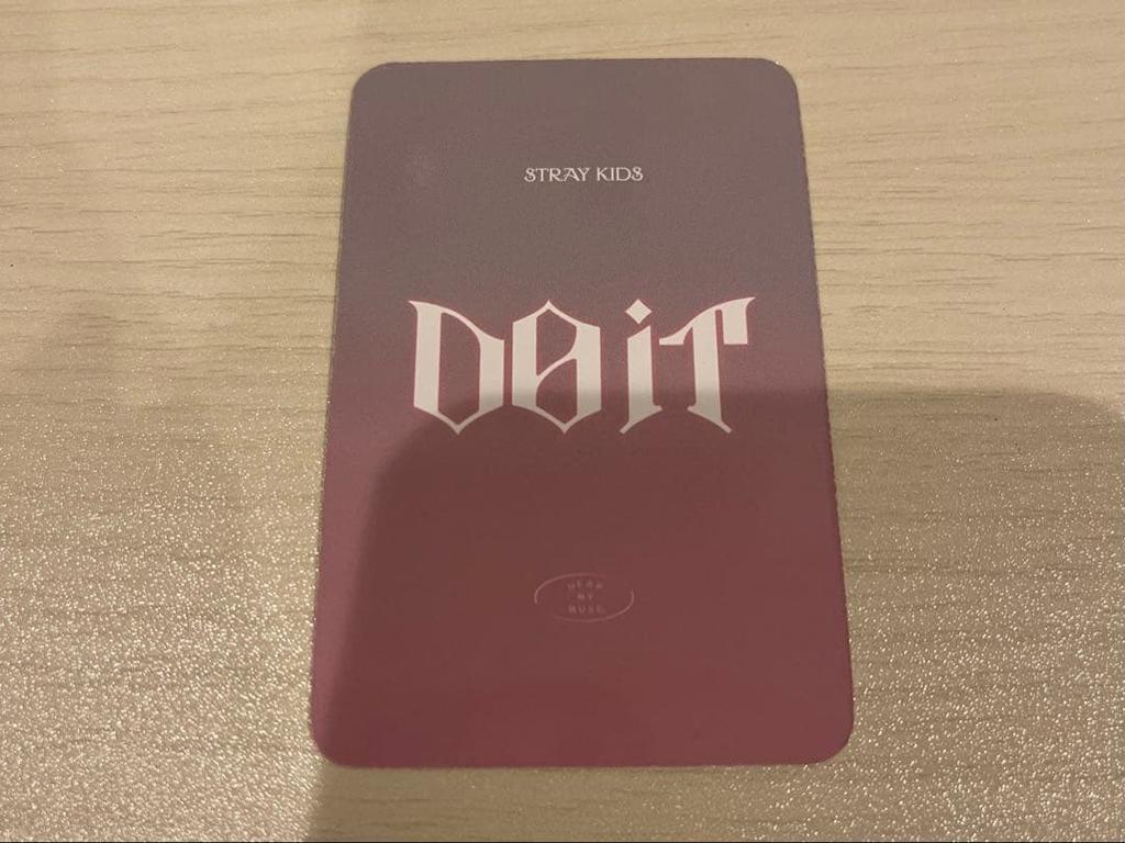 [USED] Stray Kids Do It DMM Bonus Trading Card Hyunjin