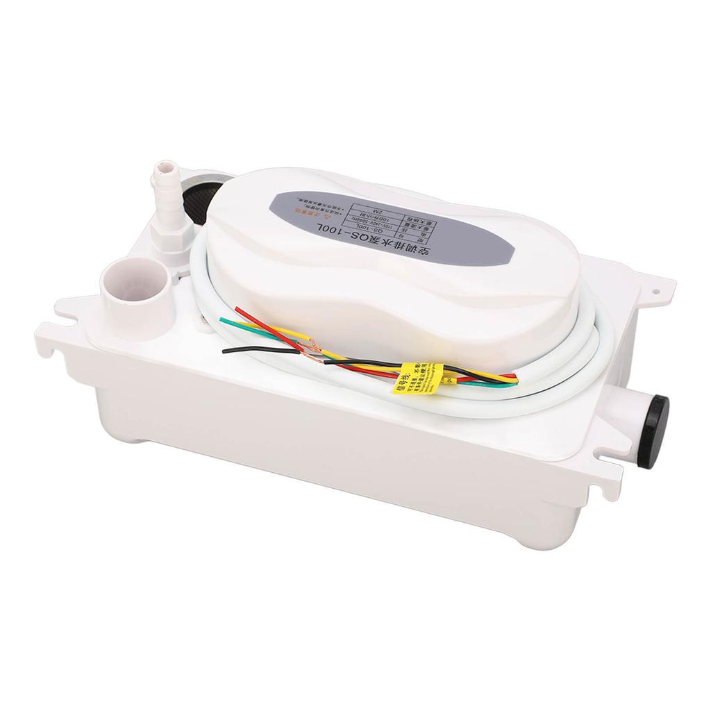 Air Conditioning Drain Pump HVAC Condensate Removal Water Pump with 600ml Storage Tank AC110‑240V 100L H