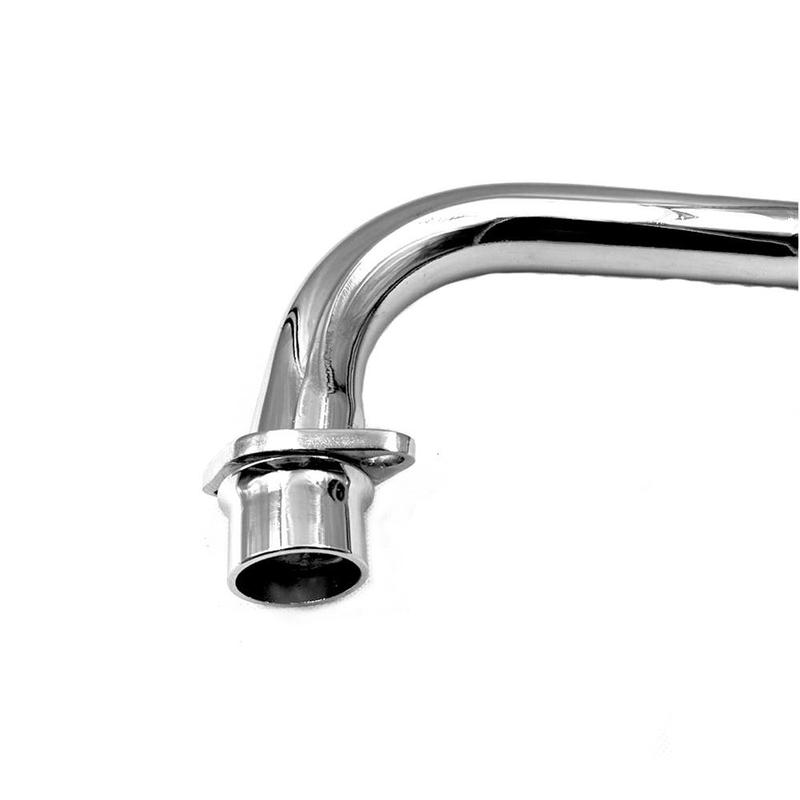 CG125 / WY125 Motorcycle Exhaust Pipe Before Retro Retrofit Exhaust Pipe with Accessories