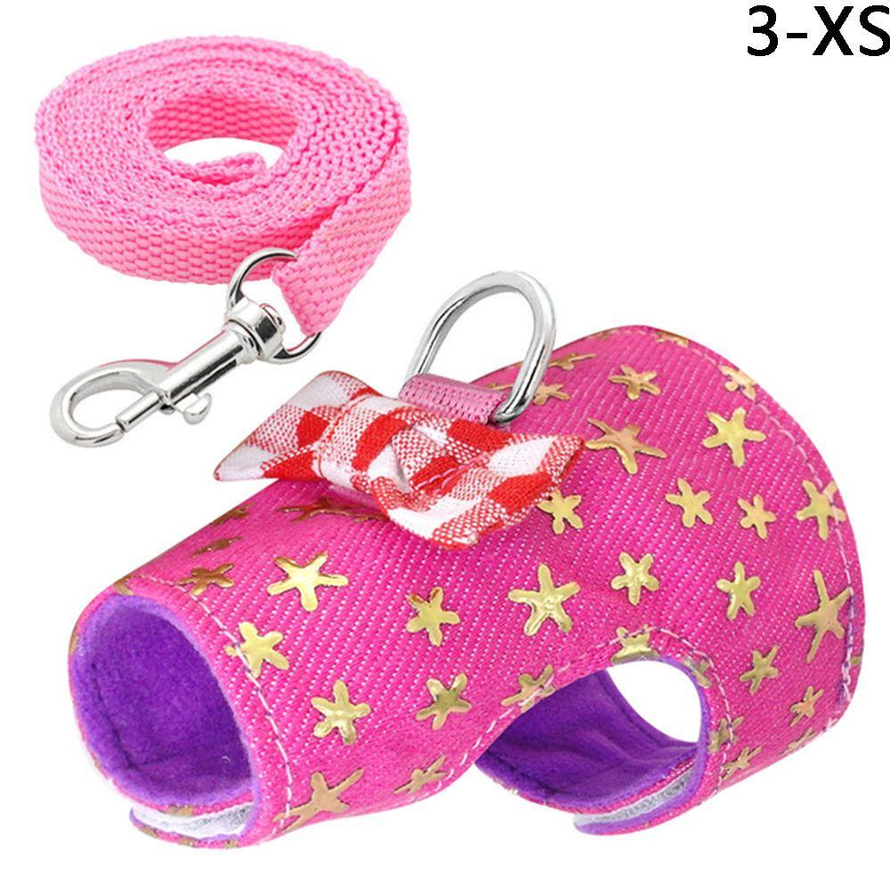 

Аксессуары для хомяков Галстук-бабочка Тяговый трос Жилет для мелких домашних животных Товары для животных Шлейка и поводок Набор XS-3