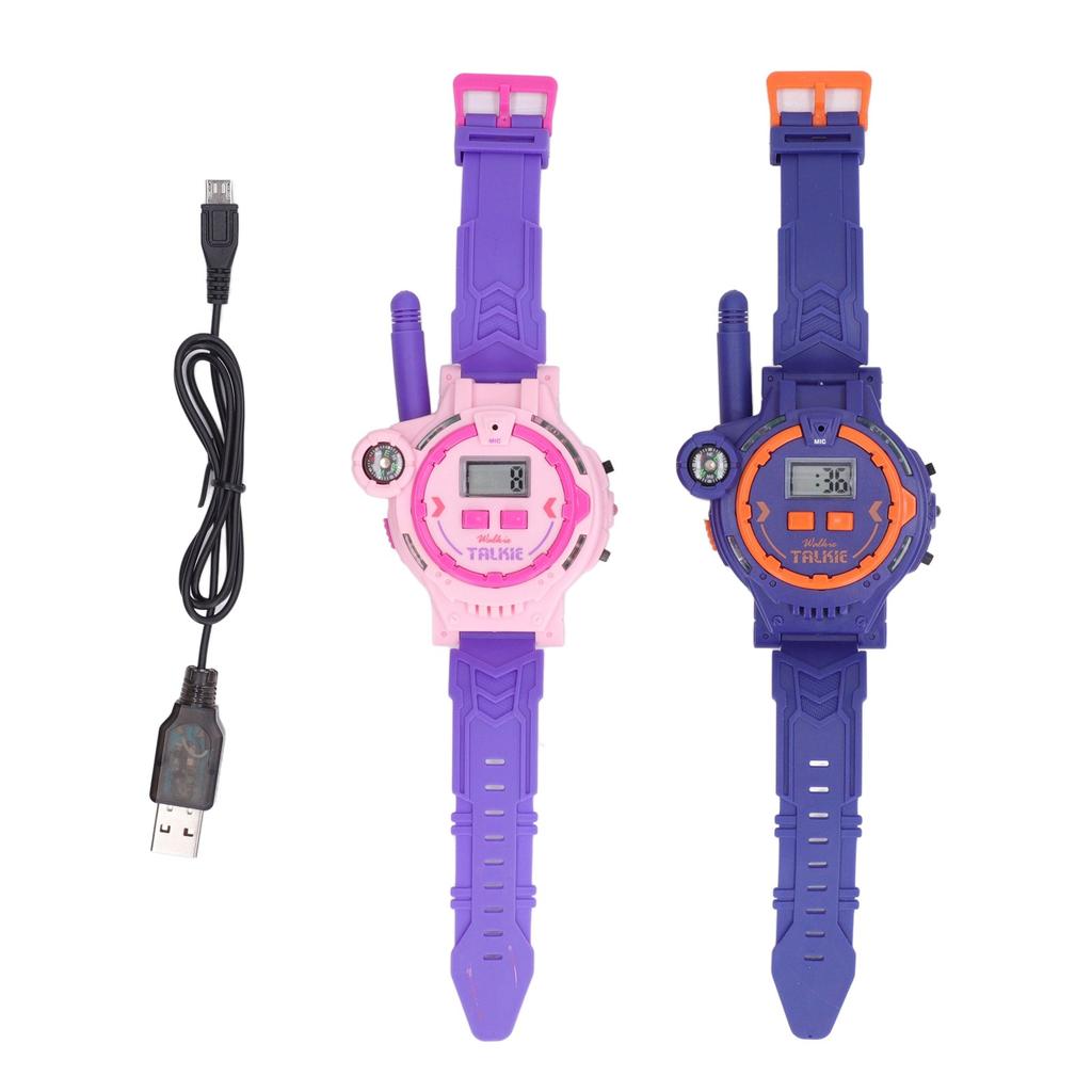 Ceas Walkie Talkie pentru copii Telecomanda Apelare fără fir Ceas Walkie Talkie pentru exterior Interior