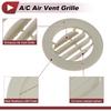 Rear Roof Air Outlet Vent Grille for Ford Expedition 2011-2020 Air Conditioning Fresh Air Grille No.9L1Z19893AG Beige 1 Pc