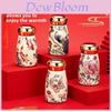 Mushroom Cup Portable Insulated Water Bottle With Vacuum Double Wall For Office And Travel