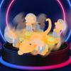 Creative Luminous Gecko Deformation Fingertip Gyro Bionic Sucker Hook Cartoon Gecko Children's Ornaments