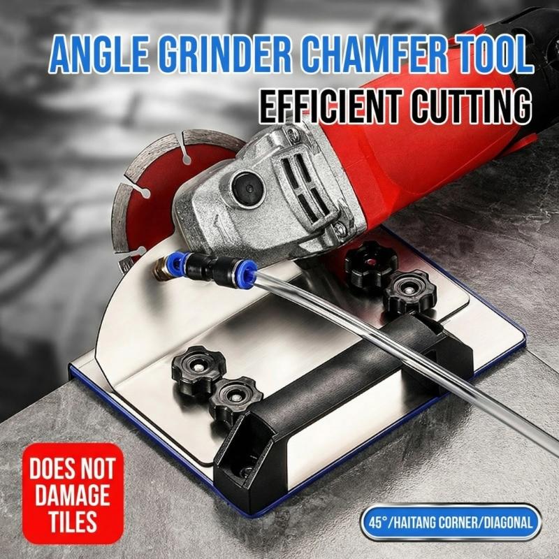 Adjustable Angle Grinder Holders For Professional Tile Edging 45 Degree Tile Chamfering Tool for 100 Type Grinding Tool