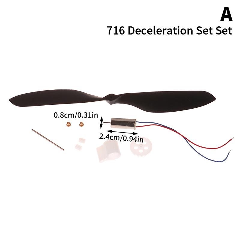 3.7V Model Airplane Micro Coreless Dc Motor Propeller Gear Reduction Diy Uav Rc