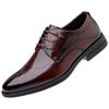 Business Classic Men's Leather Shoes Retro elegant gentleman style Party and daily formal office Luxury quality adult shoes