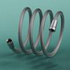 1.5/2 Meter GI/2 Handheld Shower Hose Anti Winding Bath Shower Nylon Pipe  Bathroom Accessories