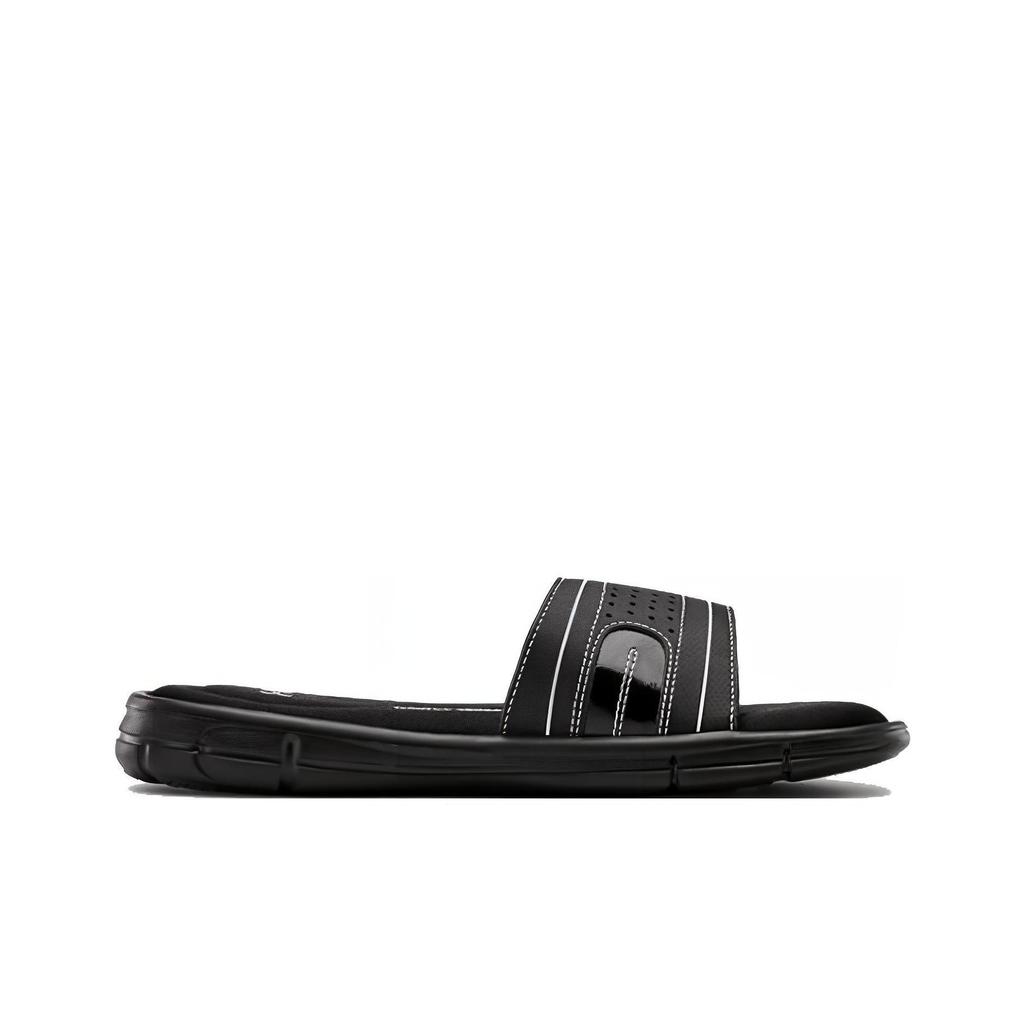 Under Armour Ignite VII Leichte Dämpfung Bequeme Strapazierfähige EVA-Pantoletten Damen Sandalen Schwarz 1287319-001