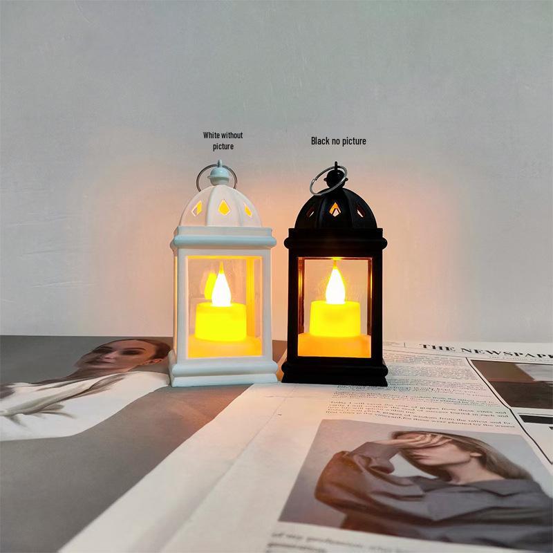 Retro LED Christmas Candle Lamp Decoration for Windows and Venues