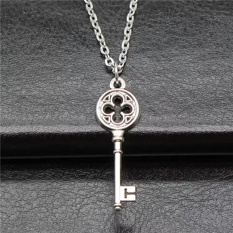 Vintage-Schlüsselkette mit gotischem Skelettschlüssel-Anhänger, kunstvoller viktorianischer Schmuck für Damen, ideal für Alltag und Freizeit
