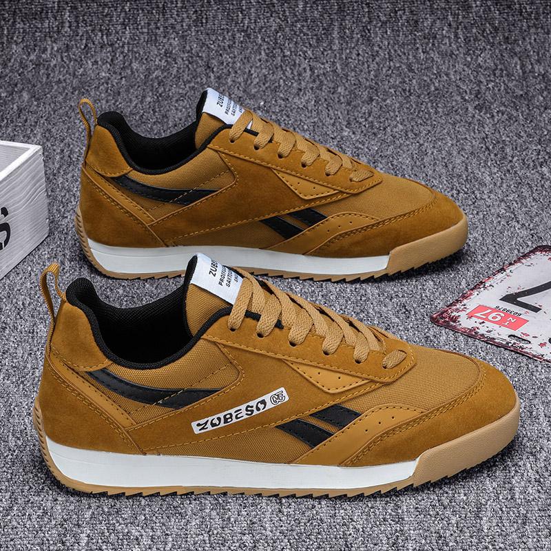 

Chunky Sneakers Men Soft Sole Running Shoes Fashion Casual Leather Mesh Breathable Height Increased Flat Platform Board Shoes 44