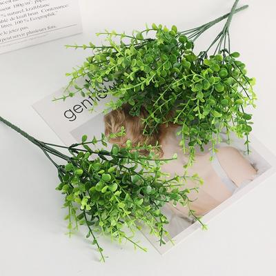 10 Stück Indoor Eukalyptuszweige Grünpflanze Künstlicher Eukalyptus Kunstpflanzen Künstliches Grün Falsche Pflanzen für Bauernhaus Badezimmer Büro Deko