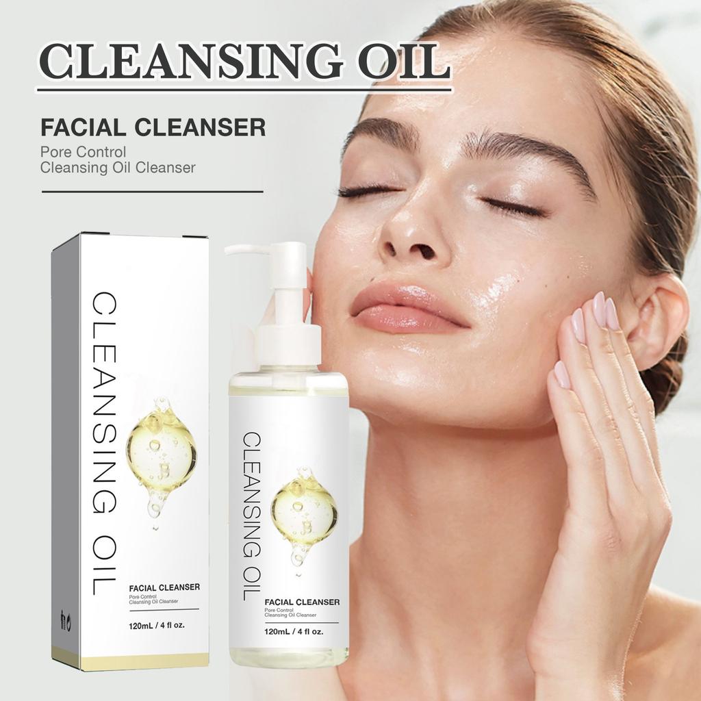 Pore Control Cleansing Oil, Cleansing Pores, Blackhead Removal Gentle Cleansing Oil Without Residue,120ml,1pc,