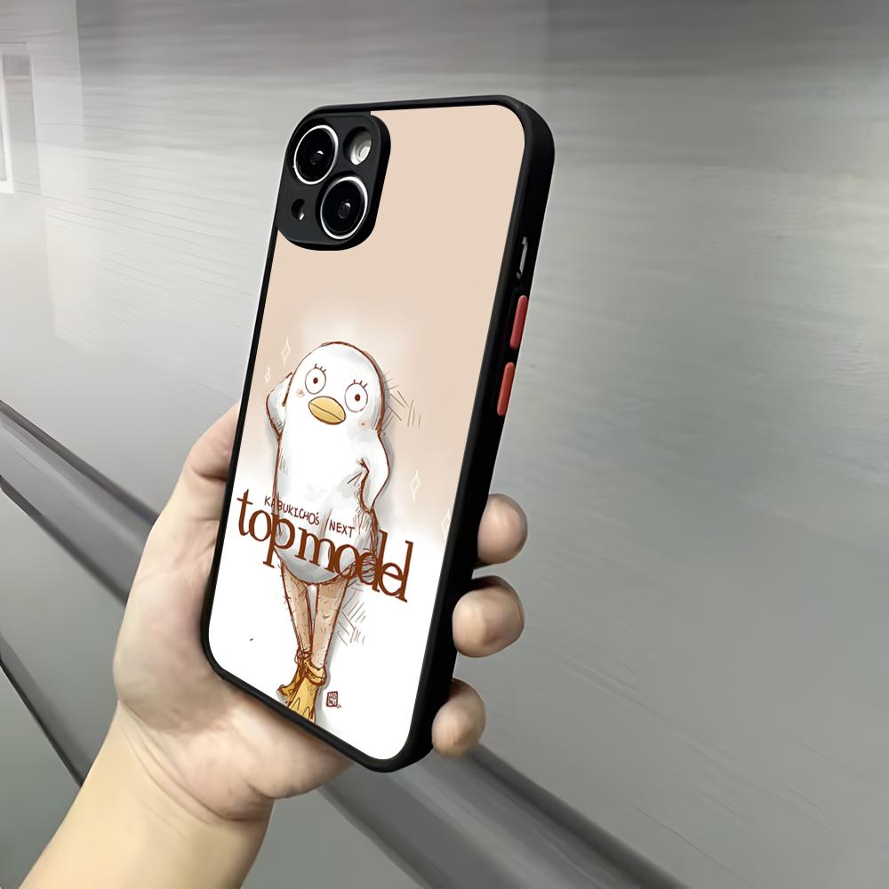 A-Anime Gintama Mr. Raindrop Phone Case For Iphone 17 16 15 14 13 12 Pro Max Xr Air Plus Skin Feel Black Hard Shell Cover