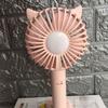 Cute Mini Fan Small Travel Fan Rechargable Cooling Device Lightweight Electric Fan Suitable for Indoor and Outdoor Use