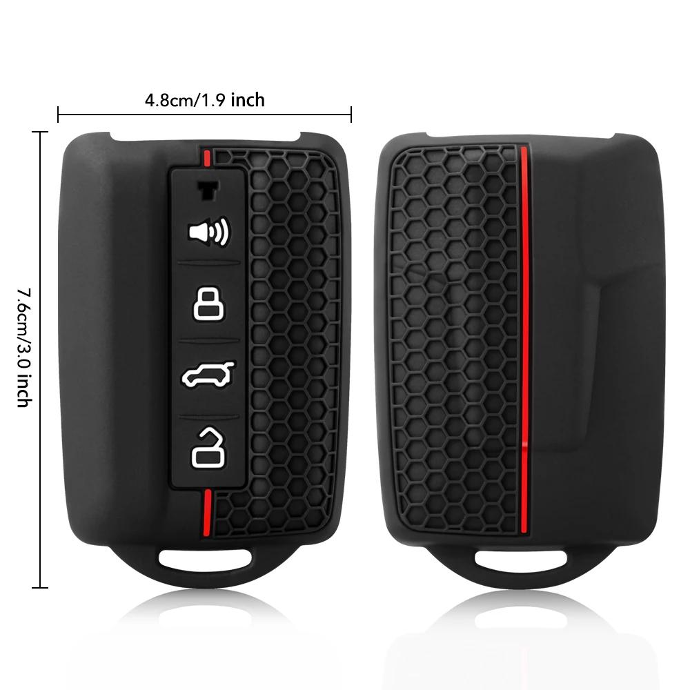 Silicone Car Remote Key Fob Cover Case Holder Protector for Great Wall GWM WEY TANK 300 500 Tank300 Tank500 Accessories