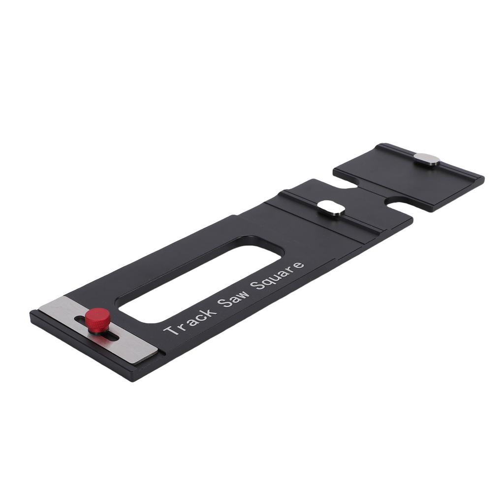 Track Saw Square Aluminum Alloy Right Angle Position Plate for Circular Saw Rail Woodworking Tool