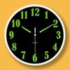 Minimalist Quartz Wall Clock With Luminous Hands For Bedroom Use
