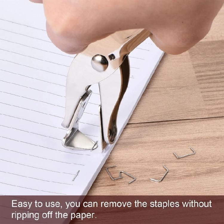 Manual Nail Puller Tool Heavy Duty Metal Staple Remover with Ergonomic Handle For Documents Furniture Wood Flooring