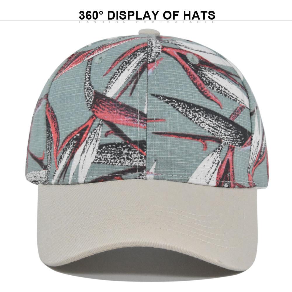Graffiti Print Baseball Cap Vintage Sun Hat Breathable Cotton Adjustable