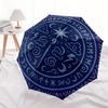 Enchanted Weather Symbol Rug: Mystical Decor for Any RoomUmbrella, Portable 3-Fold Compact Umbrella for Men & Women Gift