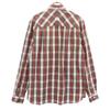 Fred Perry Check Pattern Long Sleeve Button Down Shirt S Red Men's Used