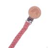 3 Pieces Pacifier Clip Beech Universal Chain for Family Girls Boys Toddler