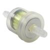 1Pcs Fuel Filter ABS Engine Fuel Filters Gas Petrol Green Paper Core