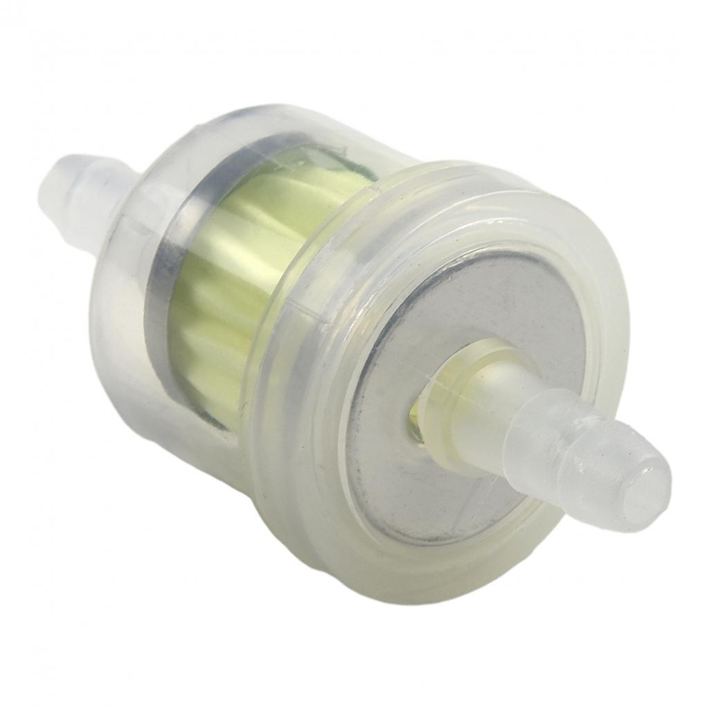 1Pcs Fuel Filter ABS Engine Fuel Filters Gas Petrol Green Paper Core