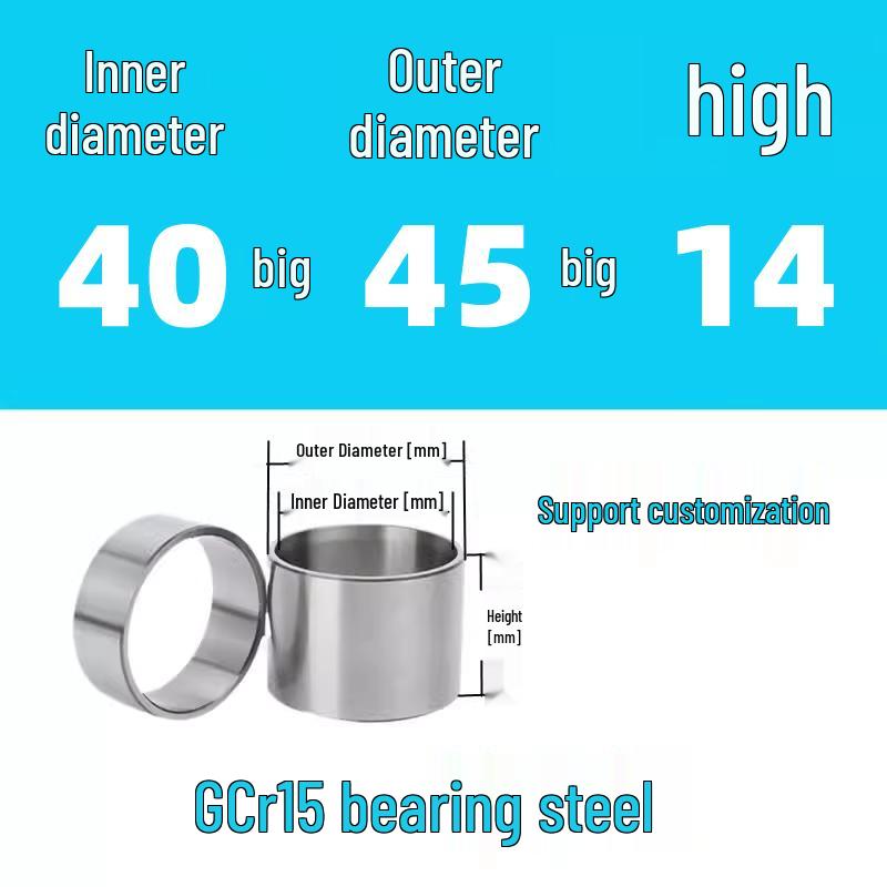 Steel Shaft Sleeve: Inner Diameter 30, Outer Spacer 48/50, Wear-Resistant for Removal and Guide Applications (Inner 35/37/38).