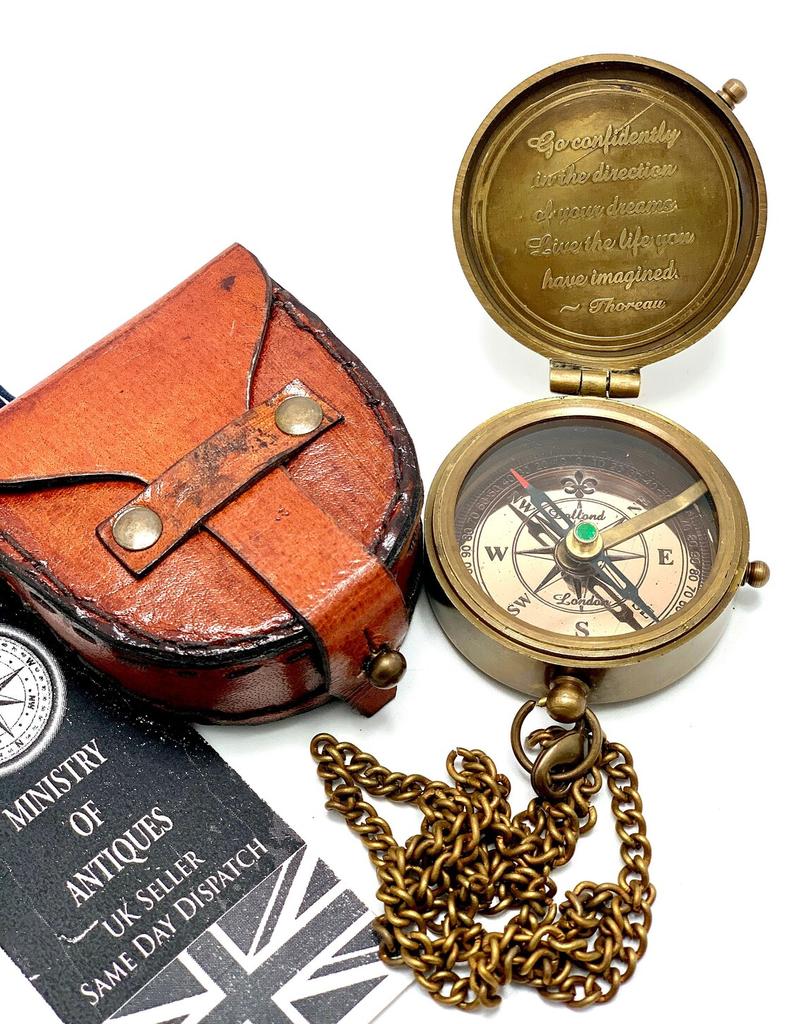 Ręcznie robiony kompas mosiężny kompas morski, Ręcznie robiony kompas, Prezent świąteczny, Prezent dla męża, Prezent dla niej, Prezent ślubny