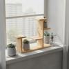 Stand Wood Wooden Tiered Plant Indoor Use Display Shelf for Living Room, Balcony