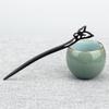 34 Styles Natural Black Sandalwood Hair Sticks High Quality Hairpin for Women Girls Antiquity Chopstick Shaped Hair Clip Jewelry