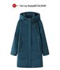 Women's Mid-Length 2025 Winter White Duck Down Jacket - High-end Korean Style, Slimming, Thickened Coat