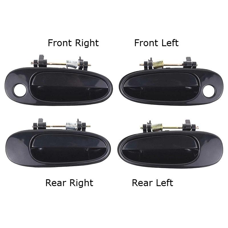 Car Exterior Door Handle Front Rear Left Right For TOYOTA COROLLA 1992-1997 69220-12160 69210-12160 69240-12140 69230-12140
