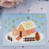 Starry Christmas House Metal Cutting Dies Stencil DIY Scrapbooking Album Paper Card Template Mold Embossing Craft X3UC