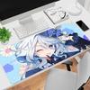 Genshin Impact Furina Anime Game Mouse Pad Kawaii Gaming Accessories Large NonSlip Keyboard Mat For Pc Laptop Office 900x400