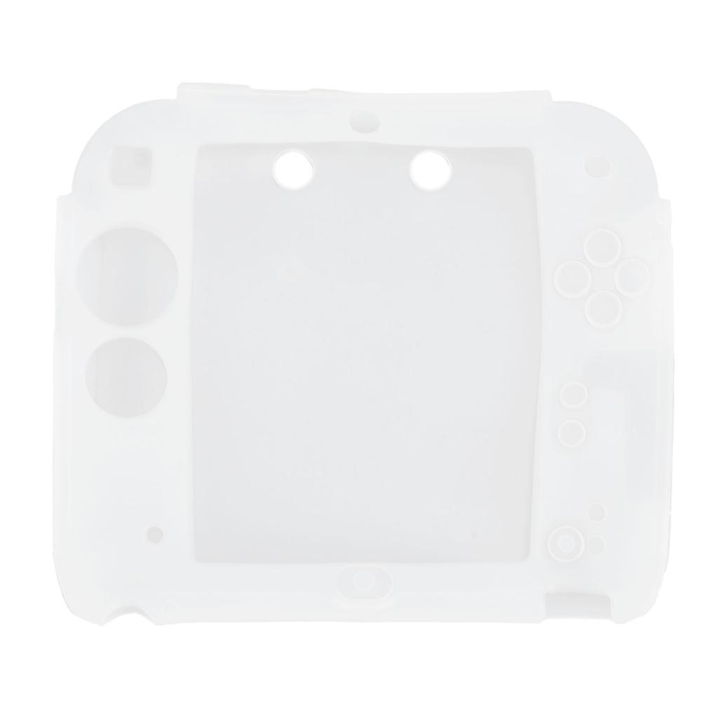 Protective Cover for 2DS Scratch Resistant Soft Silicone Skin Case with Top and Bottom Screen Protectors for Controller