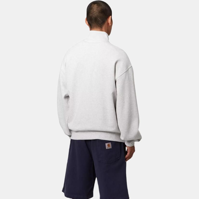 Carhartt WIP SS25 Script Half Zip Sweatshirt Men sweatshirt A251045-11T-XX