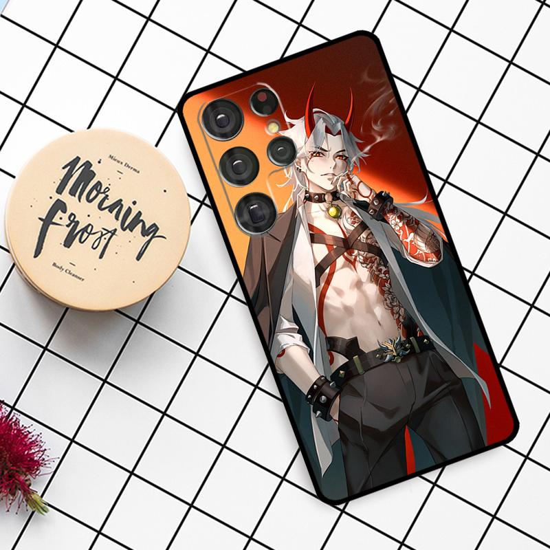 Arataki Itto Genshin Impact Case For Samsung Galaxy S24 FE S20 FE S21 S22 S23 S24 S25 Ultra S9 S10 S25 Plus Phone Cover