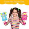 Cosysparks 4 Pack Animal Hand Puppet Sewing Kits for Kids, DIY Craft Toys, Beginner Sewing Set for Boys and Girls