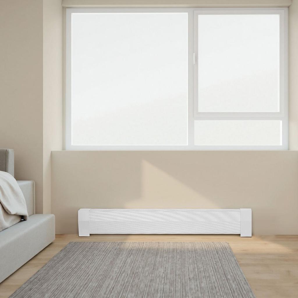 Baseboard Heater Covers, Premium Series 1222 Mm Standard Electric Heating Unit Front Cover for Home Improvement, Heavy-duty Steel, Easy Installation