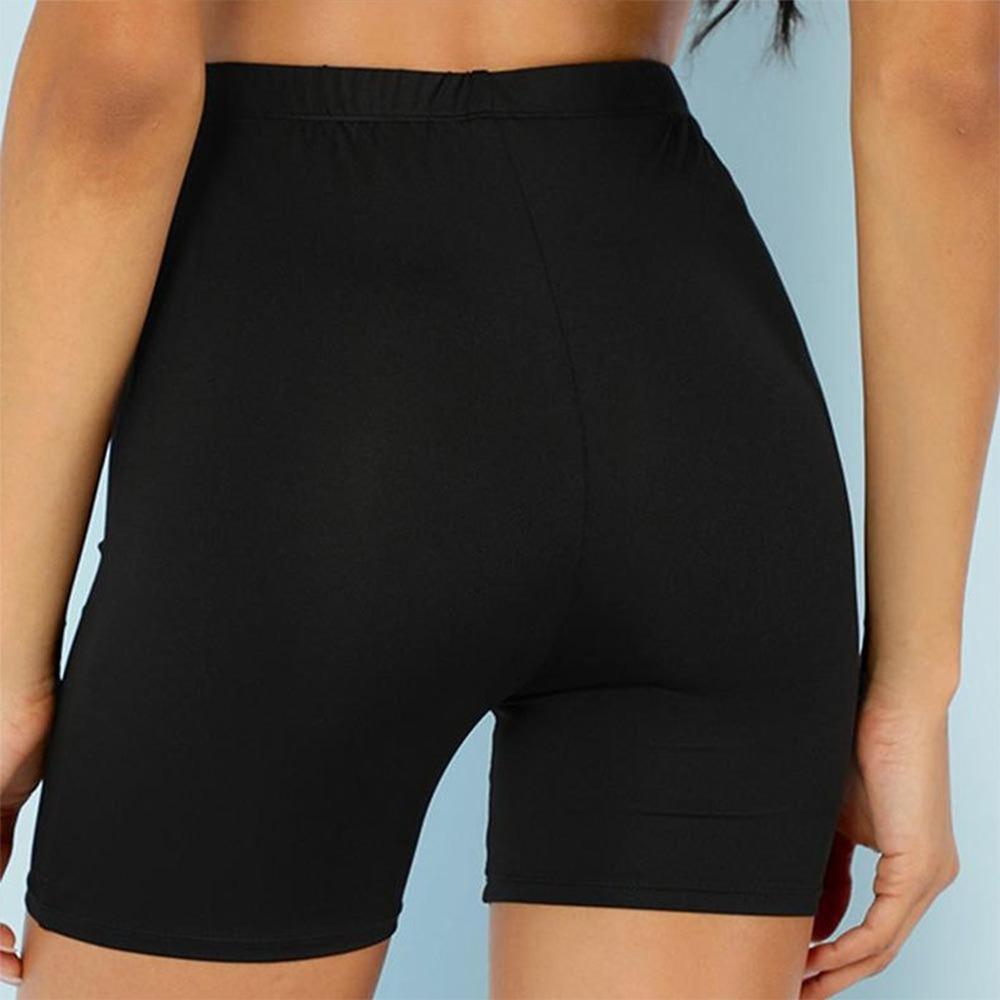 Pantaloncini da Donna Sottili Fitness Casual a Vita Alta Moda Estivi Slim Sportivi