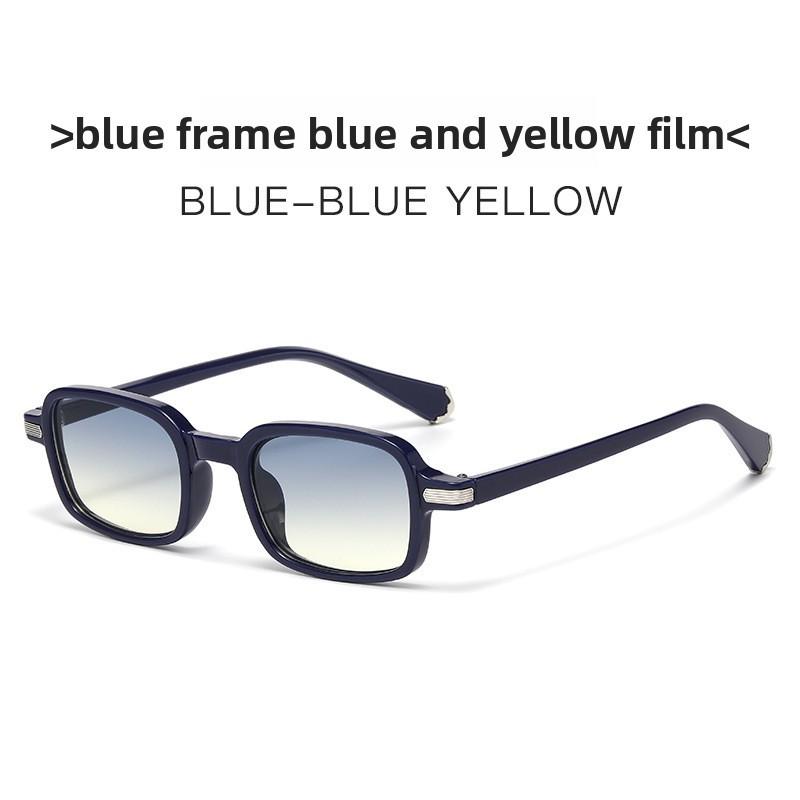 Fashion Square Sun Glasses With Uv400 Protection For Outdoor Travel And Party Use