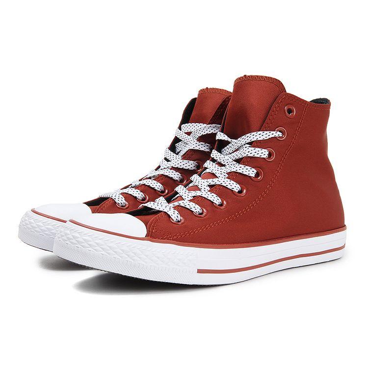Converse Chuck Taylor All Star Comfortable Trendy High Top Canvas Shoes Unisex Sneakers Brick-Red 159641C