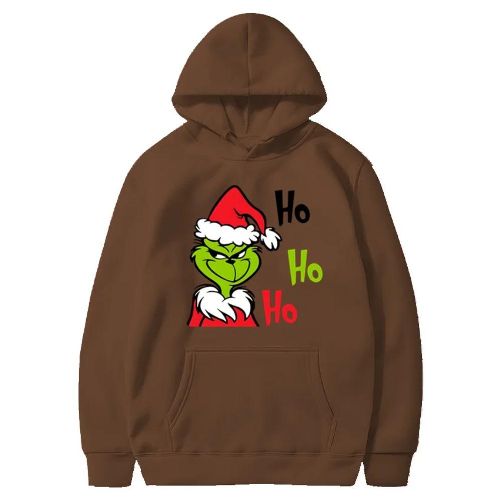 Mode Heren Dames Hoodies Kerst Groen Monster Print Hoodies Pullover Familie Kerstfeest T-shirt Kinderen Hoodies Top Buitenkleding – koop de beste producten in de online winkel