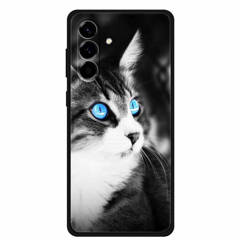 Custodia per Telefono per Samsung Galaxy S26 Custodia Nera in Silicone TPU Cover Posteriori per GalaxyS26 S 26 Custodia SamsungS26 Morbidi Paracolpi Protettivi