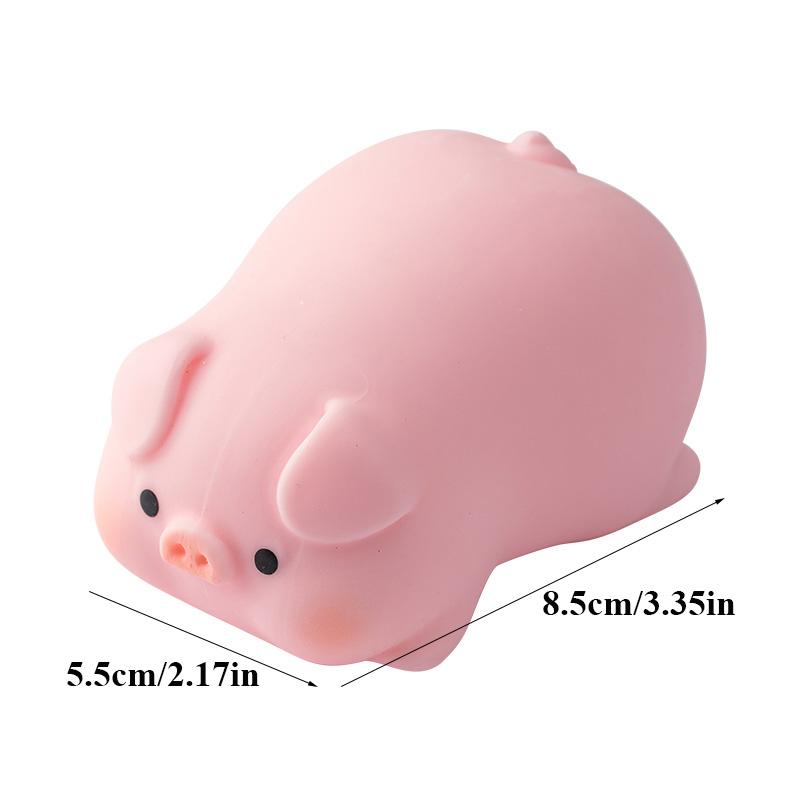 Pig Dog Anti Stress Toys Flour Stress Ball Cute Cartoon Animal Squishy Squeeze Vent Balls Stress Relief Pinch Toy Kids Doll Gift